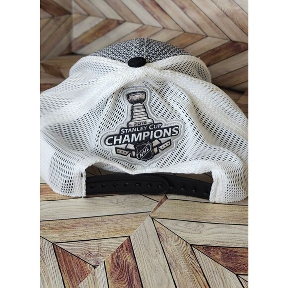 Fanatics Washington Capitals Stanley Cup NHL Champs 2018 Snapback Baseball Hat - Picture 3 of 4